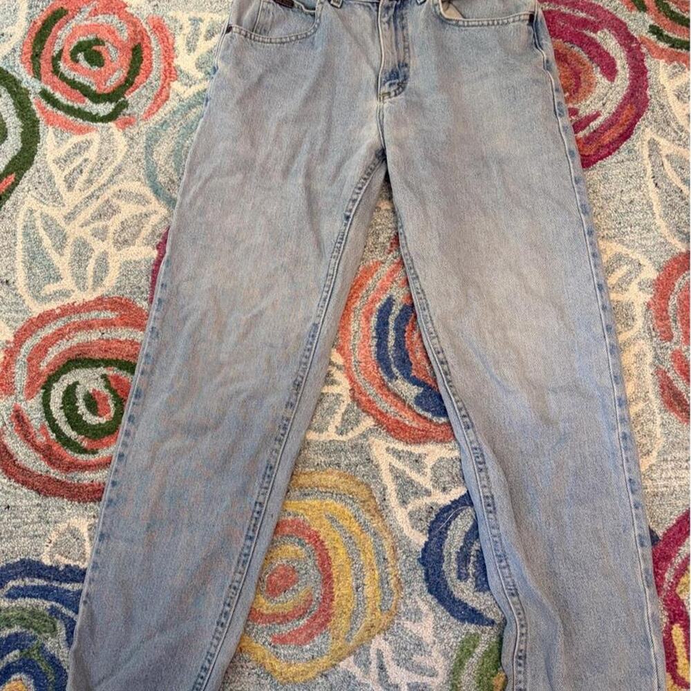 Vintage lee light wash denim